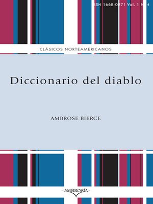 cover image of Diccionario del diablo